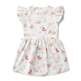 Load image into Gallery viewer, Butterfly - Short Sleeve Organic Dress