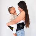 Load image into Gallery viewer, Hipsurfer Hipseat Baby Carrier - Black - Hackerlily