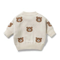 Load image into Gallery viewer, Beary Cute Organic Knitted Jacquard Jumper