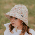 Load image into Gallery viewer, Floral Savanna - Toddler Bucket Sun Hat - Bedhead Hats