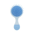 Load image into Gallery viewer, Kids Blue Flower Hair Brush