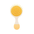 Load image into Gallery viewer, Kids Yellow Flower Hair Brush