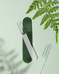 Load image into Gallery viewer, Olive Green - Glass Nail File - Wonderfile