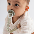 Load image into Gallery viewer, BIBS - Pacifier Clip - Dark Oak/Vanilla