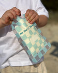Load image into Gallery viewer, Sinchies Reusable Food Pouch (150ml) - Checkmate Bubblegum