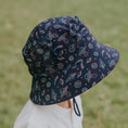 Load image into Gallery viewer, Space - Kids Classic Bucket Sun Hat - Bedhead Hats