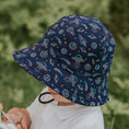 Load image into Gallery viewer, Space - Toddler Bucket Flap Sun Hat - Bedhead Hats