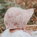 Load image into Gallery viewer, Ramble / Rosa - 'Searcher' Reversible Ruffle Bonnet - Bedhead Hats