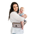 Load image into Gallery viewer, Hipsurfer Hipseat Baby Carrier - Fossil - Hackerlily