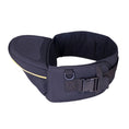 Load image into Gallery viewer, Hipsurfer Hipseat Baby Carrier - Black - Hackerlily