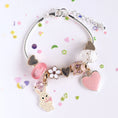 Load image into Gallery viewer, Floral Dreams Bunny Charm Bracelet