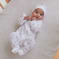 Load image into Gallery viewer, Posie Floral Pointelle Zip Romper