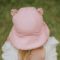 Load image into Gallery viewer, Paisley Trimmed Blush Kitty - Toddler Bucket Hat - Bedhead Hats