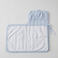 Load image into Gallery viewer, Quilted Baby Changing Mat - Blue