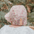 Load image into Gallery viewer, Ramble / Rosa - 'Searcher' Reversible Ruffle Bonnet - Bedhead Hats