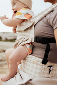 Load image into Gallery viewer, Two Can Baby Carrier - Houndstooth Beige Tweed