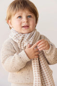 Load image into Gallery viewer, Houndstooth Scarf - Natural