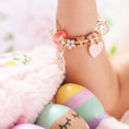 Load image into Gallery viewer, Floral Dreams Bunny Charm Bracelet