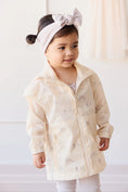 Load image into Gallery viewer, Avery Jacket - Playful Kitten Whisper White