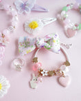 Load image into Gallery viewer, Floral Dreams Bunny Charm Bracelet