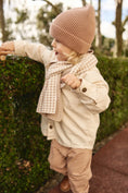 Load image into Gallery viewer, Houndstooth Scarf - Natural