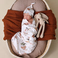 Load image into Gallery viewer, Bears Organic Jersey Wrap & Beanie Set - Snuggle Hunny