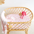 Load image into Gallery viewer, Boots & Bows Organic Bassinet Sheet / Change Pad Cover - Snuggle Hunny