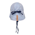 Load image into Gallery viewer, Charlie/Indigo - Reversible 'Lounger' Flap Sun Hat - Bedhead Hats