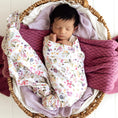 Load image into Gallery viewer, Gracie Organic Jersey Wrap & Topknot Set - Snuggle Hunny