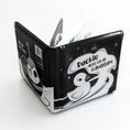 Load image into Gallery viewer, Duckie Goes On An Adventure Black and White Bath Book