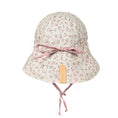 Load image into Gallery viewer, Ruby/Rosa - Reversible 'Lounger' Flap Sun Hat - Bedhead Hats