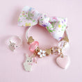 Load image into Gallery viewer, Floral Dreams Bunny Charm Bracelet