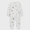 Load image into Gallery viewer, Australian Native Animals LS Zip Romper