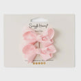 Load image into Gallery viewer, Baby Pink Piggy Tail Hair Clips - Pair