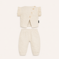 Load image into Gallery viewer, Tiny Tribe Cotton Scrunch Frill Top & Slouch Pant Set