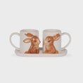 Load image into Gallery viewer, Ceramic Bunnies Mug Set
