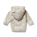 Load image into Gallery viewer, Cookie and Cream Organic Knitted Cable Jacket