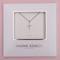Load image into Gallery viewer, Diamante Cross Necklace