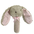 Load image into Gallery viewer, Fluffy Bunny Stick Rattle - Beige/Pink - 17cm