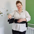 Load image into Gallery viewer, Waistband Extender Black - Hipsurfer Hipseat Baby Carrier - Hackerlily