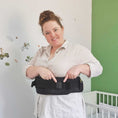 Load image into Gallery viewer, Waistband Extender Black - Hipsurfer Hipseat Baby Carrier - Hackerlily