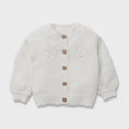 Load image into Gallery viewer, Ivory White Knit Detailed Cardigan