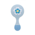 Load image into Gallery viewer, Kids Blue Flower Hair Brush