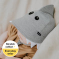 Load image into Gallery viewer, Shark - Grey Marle - Legionnaire Flap Sun Hat - Bedhead Hats