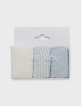 Load image into Gallery viewer, Pale Blue Socks - 3 Pack