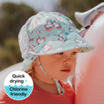 Load image into Gallery viewer, Unicorn - Legionnaire Flap Swim Beach Hat - Bedhead Hats