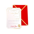 Load image into Gallery viewer, Santa's Nice List Certificate - Gold White