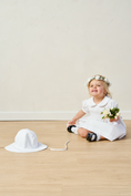 Load image into Gallery viewer, White Sun Hat