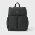 Load image into Gallery viewer, Signature Nappy Backpack - Black Neoprene - OiOi