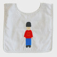 Load image into Gallery viewer, Soldier Applique Bib